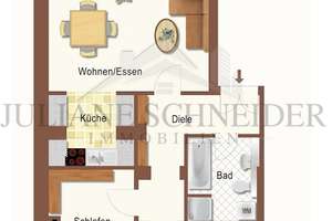 Stilvoll wohnen oder clever investieren – gemütliche 3-Raum-Altbauwohnung mit Balkon in Zentrumsnähe – Die vollständige Adresse der Immobilie erhältst du vom Anbieter., 4317 Reudnitz-Thonberg, Leipzig – Vorschaubild 16