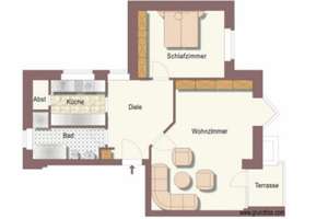 Sonnige Terrassenwohnung in bevorzugter Gegend von Blankenese mit 2 oder 3 Zimmern und Tiefgarage – Die vollständige Adresse der Immobilie erhältst du vom Anbieter., 22587 Blankenese, Hamburg – Vorschaubild 8