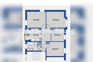 Tauschwohnung: Tauschwohnung Saga – Die vollständige Adresse der Immobilie erhältst du vom Anbieter., 21107 Wilhelmsburg, Hamburg – Vorschaubild 1