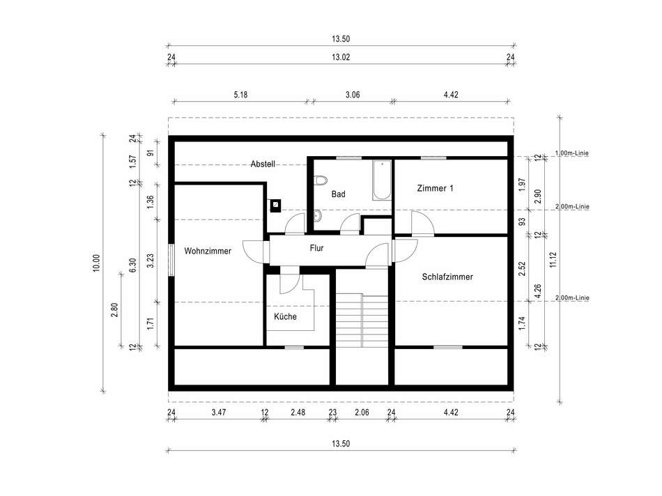 Grundriss Dachgeschoss