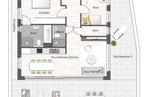 Wohnen mit Stil 
Ihr Zuhause in Zeitloser Eleganz  – Die vollständige Adresse der Immobilie erhältst du vom Anbieter., 42119 Elberfeld, Wuppertal – Vorschaubild 7