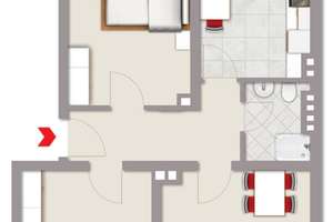 Erdgeschosswohnung mit Terrasse in Innenstadtlage! – Die vollständige Adresse der Immobilie erhältst du vom Anbieter., 48153 Josef, Münster – Vorschaubild 4