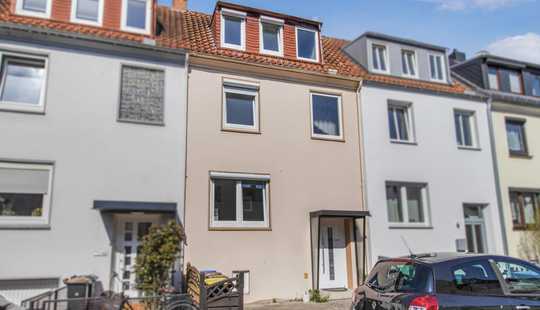 Bild von Bremen-Woltmershausen: Familienfreundliches Reihenmittelhaus mit Garten und überdachter Terrasse