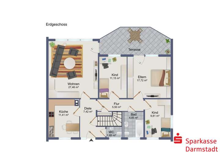 Grundriss Erdgeschoss