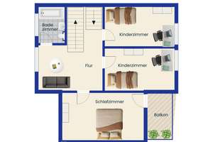 Gemütliches Reihenmittelhaus mit wunderschönem Garten in ruhiger Lage von Frankfurt-Niederursel – 60439 Niederursel, Frankfurt am Main – Vorschaubild 17