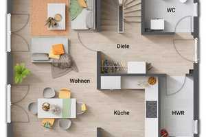 Viel Wohnraum auf kleiner Fläche. Ihr energiesparendes Town & Country Raumwunder in Grossalmerode... – Werra-Meißner-Kreis – Vorschaubild 11