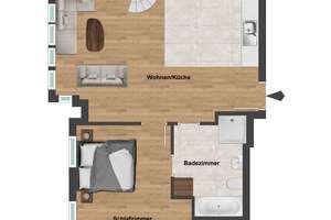 Citynah & familienfreundlich: 118 m² Maisonette mit Aufzug und großer Dachterrasse – Prager Straße 61, 4317 Reudnitz-Thonberg, Leipzig – Vorschaubild 16
