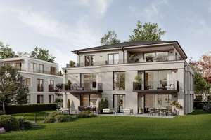 NEUBAU: Stilvolle, barrierefreie 3-Zimmer-Gartenwohnung mit direktem Zugang zum Hobbyraum – Grünbauerstraße 27, 81479 Solln, München – Vorschaubild 2