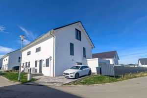 Neubau: 6-Raum-Doppelhaushälfte mit Garten, Garage, Fußbodenheizung & Wärmepumpe! – Leipzig (Kreis) – Vorschaubild 4