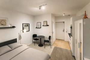 Renoviertes und voll möbliertes 1-Zimmer-Apartment in M-Untergiesing: 250m zu U-Bahn und Tram – Die vollständige Adresse der Immobilie erhältst du vom Anbieter., 81547 Giesing, München – Vorschaubild 5