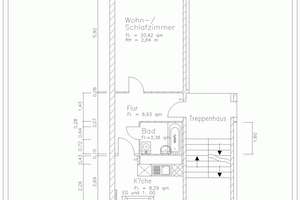 1-Raum-Wohnung mit Balkon auf dem südlichen Sonnenberg – Paul-Arnold-Str. 8, 9130 Sonnenberg, Chemnitz – Vorschaubild 2
