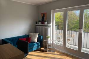 Top moderne, möblierte 1-Zimmer-Wohnung mit Blick ins Grüne – Sierichstrasse 148, 22299 Winterhude, Hamburg – Vorschaubild 5
