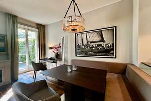 Sophienpalais - elegantes Studio-Apartment mit Gartenterrasse - voll möbliert – 20149 Harvestehude, Hamburg – Vorschaubild 10
