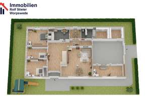 Historisches Fachwerkanwesen in ruhiger Lage mit Nebengebäude und Ausbaureserve KEIN DENKMALSCHUTZ – Die vollständige Adresse der Immobilie erhältst du vom Anbieter., 27726 Worpswede – Vorschaubild 23