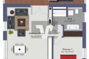 MA-Käfertal (Franklin): Neuwertige und geräumige Penthousewohnung in guter Lage! – Die vollständige Adresse der Immobilie erhältst du vom Anbieter., 68309 Käfertal, Mannheim – Vorschaubild 8