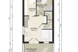 A+ Designerhaus - Einzug im Sommer !! Haus mit 6 Zimmern - Dachterrasse, Garten – Die vollständige Adresse der Immobilie erhältst du vom Anbieter., 65232 Taunusstein – Vorschaubild 16