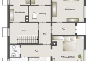 Zweifamilienhaus mit Einliegerwohnung, Doppelgarage in ruhiger Sackgasse – Die vollständige Adresse der Immobilie erhältst du vom Anbieter., 72581 Dettingen an der Erms – Vorschaubild 18