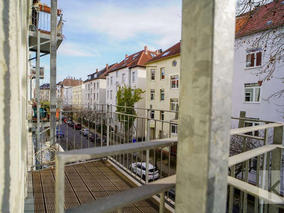 Balkon Blick