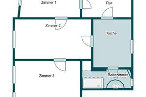 DHH inkl. Nebengelass mit großem Gartengrundstück – Die vollständige Adresse der Immobilie erhältst du vom Anbieter., 39288 Burg – Vorschaubild 14