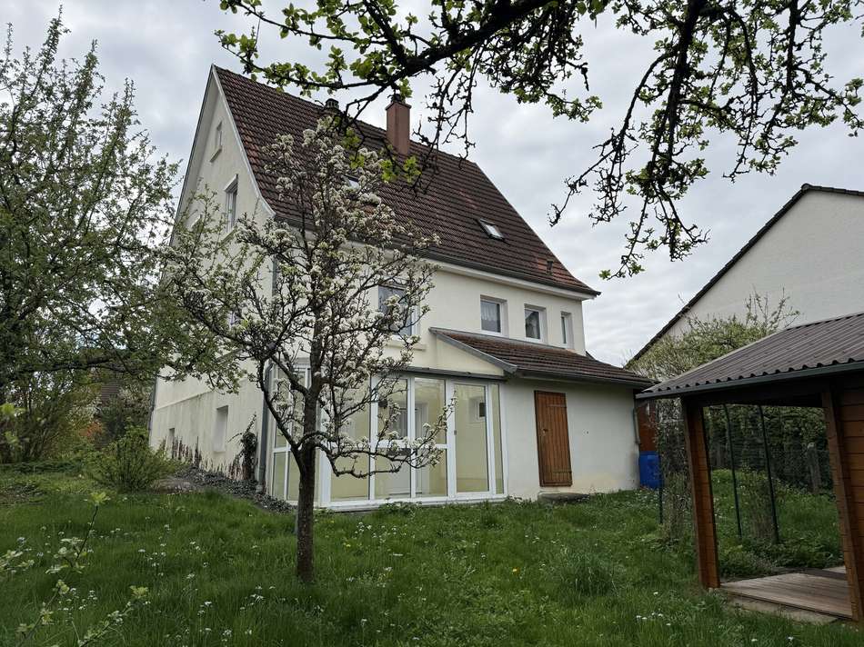 Blick aus dem Garten