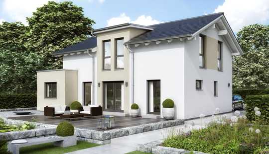 Bild von Großes ruhiges 1600qm Grundstück vor den Toren Frankfurts - Einfamilienhaus Neubau individuell für S