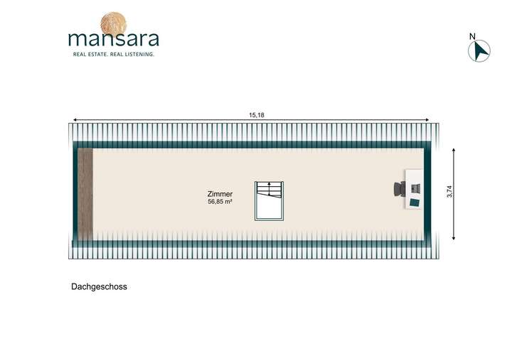 Grundriss Dachgeschoss