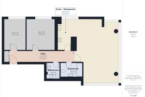 Exklusive 3-Zimmer Wohnung mit atemberaubendem Ausblick  – Ernst-Gnoß-Straße 22, 40219 Unterbilk, Düsseldorf – Vorschaubild 20