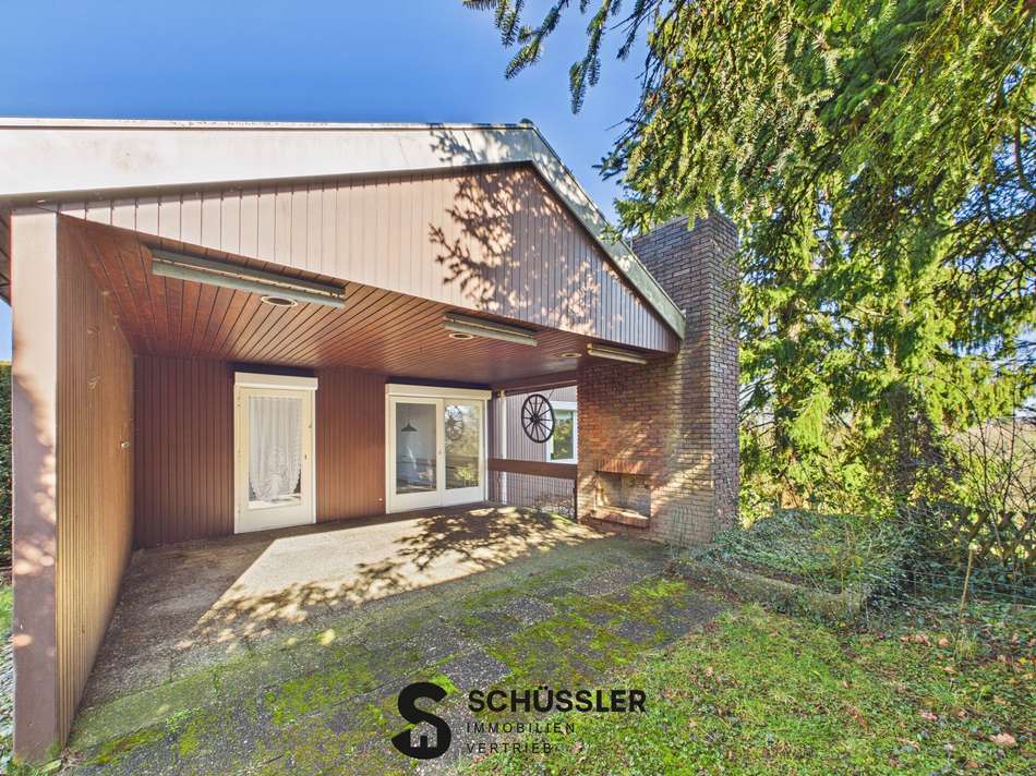 Überdachte Terrasse