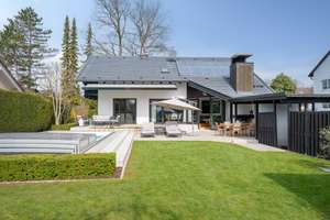 AIGNER - Exklusives Einfamilienhaus mit traumhaftem Südgarten und Pool – Die vollständige Adresse der Immobilie erhältst du vom Anbieter., 82194 Gröbenzell – Vorschaubild 3
