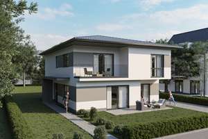 Moderner Cube in ruhiger Lage mit gehobener Ausstattung im wunderschönen Rodgau – Wiesbadener Str.  38D, 63110 Rodgau – Vorschaubild 1
