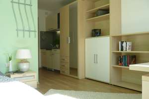 Exklusives 1-Zimmer Studio-Penthouseapartment an Studenten/Praktikanten/Azubis zu vermieten – Ettinger Straße 26A, 85057 Nordwest, Ingolstadt – Vorschaubild 5