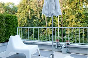 Sonnige 2 Zimmer-Terrassenwohnung in Top-Lage von Stuttgart-Dachswald