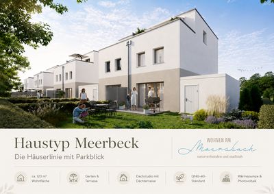 HAUSTYP MEERBECK - DHH | 123 m² | Garten & Dachterrasse | KfW 40 QNG