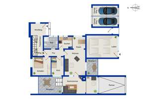 Gepflegtes Mehrfamilienhaus mit Potential in ruhiger Lage von München-Trudering – Die vollständige Adresse der Immobilie erhältst du vom Anbieter., 81827 Waldtrudering, München – Vorschaubild 27
