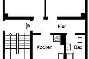 Sanierte 2-Zimmer Wohnung mit neuem Wannenbad! – Grenzstraße 164, 47441 Asberg, Moers – Vorschaubild 4