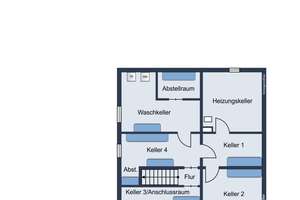 KR-BOCKUM - STILVOLLE EFH-DOPPELHAUSHÄLFTE WARTET AUS IHREM DORNRÖSCHENSCHLAF WACHGEKÜSST ZU WERDEN – Glindholzstraße 52, 47809 Bockum, Krefeld – Vorschaubild 49