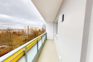 Lichterfüllte 1-Raum-Wohnung mit Einbauküche und Balkon – Johannes-Dick-Str. 32, 9123 Hutholz, Chemnitz – Vorschaubild 4