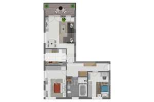 Moderne Eigentumswohnung mit Sonnenbalkon und Tiefgaragenstellplatz im Waldbadviertel! – Die vollständige Adresse der Immobilie erhältst du vom Anbieter., 51107 Ostheim, Köln – Vorschaubild 7