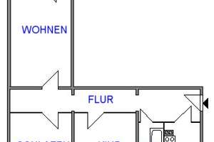 Im Herzen der Stadt gelegene Balkonwohnung mit Tageslichtbad – Brückenstr. 18, 9111 Zentrum, Chemnitz – Vorschaubild 3