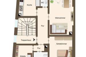 3 Zimmer Apartment mit Balkon – Schwarenbergstraße 170, 70186 Gablenberg, Stuttgart – Vorschaubild 11