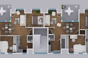 Neue helle Dachgeschoßwohnung mit moderner Heiztechnik im Energiesparhaus Bonn-Endenich – Die vollständige Adresse der Immobilie erhältst du vom Anbieter., 53121 Endenich, Bonn – Vorschaubild 10