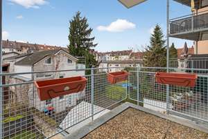 Gepflegte 2-Zimmer-Wohnung mit Balkon, Aufzug & TG im Musikerviertel – Die vollständige Adresse der Immobilie erhältst du vom Anbieter., 76185 Mühlburg, Karlsruhe – Vorschaubild 4