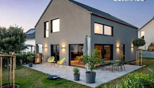 Bild von LUXHAUS Einfamilienhaus 162 m² alles individuell planbar Schlüsselfertig 100% Wohlfühlklima