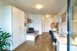 Ankommen. Wohlfühlen. Zuhause sein. Vollmöbliertes Apartment der Extraklasse – Anni-Eisler-Lehmann-Str. 4-6, 55122 Hartenberg-Münchfeld, Mainz – Vorschaubild 3