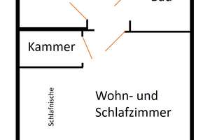Solide Kapitalanlage: Vermietete 1-Zimmer-Wohnung mit Süd-West-Balkon und über 733.000€ WEG-Rücklage – 58093 Emst, Hagen – Vorschaubild 2