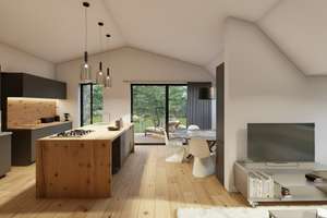 Neubautraum in Waldtrudering! 2,5-Zimmer-Dachterrassenwohnung in absolut ruhiger Lage  
