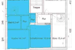 Lichtdurchfluchtete 3-Zimmer-Maisonette mit 72 m² Wohnfläche - provisions- & bezugsfrei – 38102 Östliches Ringgebiet, Braunschweig – Vorschaubild 2
