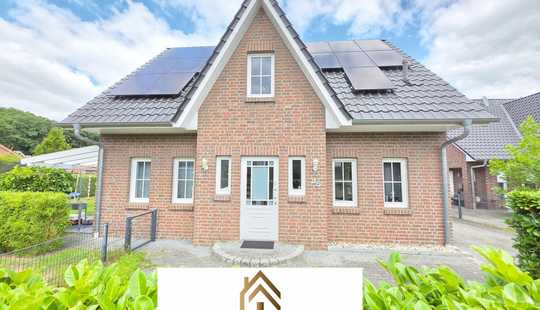 Bild von Modernes, energieeffizientes Haus mit PV-Anlage, Garten, Kaminofen und Garage in Ganderkesee-Heide!