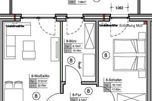 2- Zimmer Dachgeschosswohnung mit Loggia im Neubau vermieten – Die vollständige Adresse der Immobilie erhältst du vom Anbieter., 47638 Straelen – Vorschaubild 2