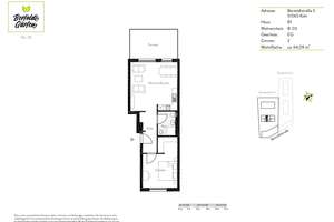 Bertoldi Gärten: Moderne einer 2-Zimmer-Wohnung – Bertoldistraße 5, 51065 Mülheim (Ortsteil), Köln – Vorschaubild 12